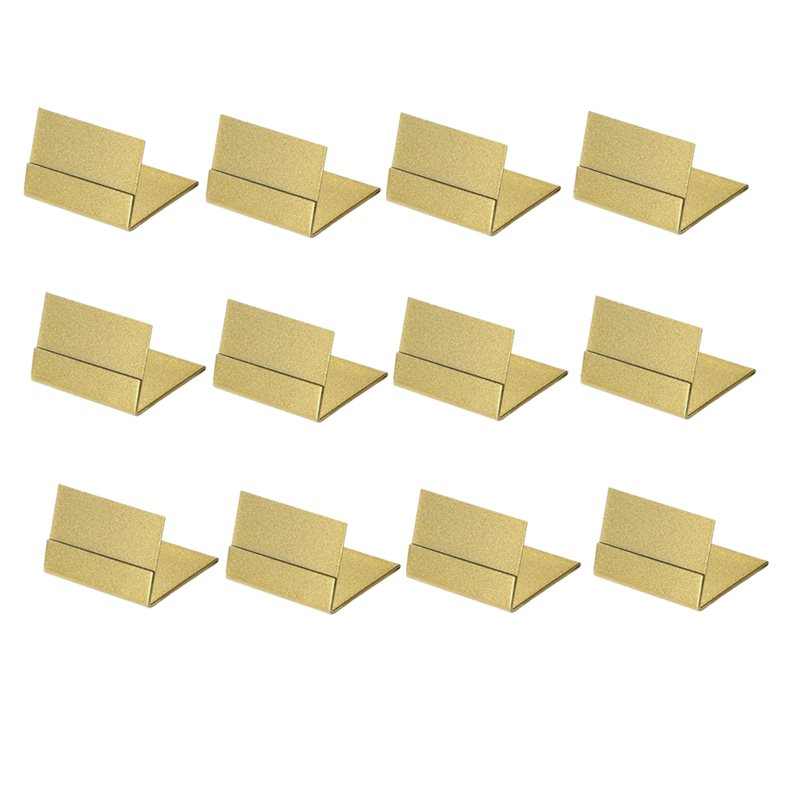 Table Number Gold - حاملات أرقام الطاولات الذهبية لحفلات الزفاف،