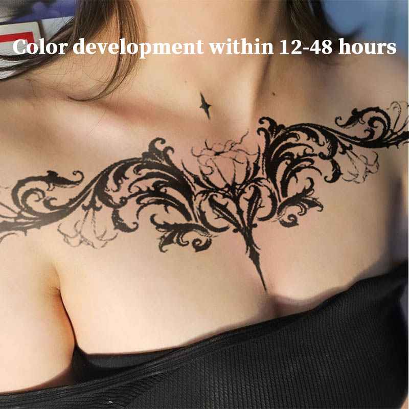 ملصق وشم مؤقت بتصميم زهور مزخر - مراجعة Good Floral & Wedding Decor Supply وسعره